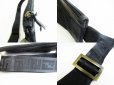 Photo7: FENDI Zucca Black Canvas Waist Pack Body Bag Belt Bag Crossbody Bag #8423