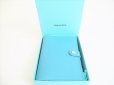 Photo12: Tiffany&Co. Blue Leather Passport Holder Notebook Holders #8458