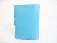 Photo2: Tiffany&Co. Blue Leather Passport Holder Notebook Holders #8458 (2)