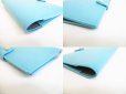 Photo7: Tiffany&Co. Blue Leather Passport Holder Notebook Holders #8458