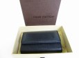 Photo12: LOUIS VUITTON Ardoise Taiga Leather Multicles 6 Key Cases #8459