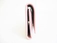 Photo4: BVLGARI Light Pink Leather Logo Clip 6 Pics Key Cases #8461