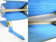 Photo8: BOTTEGA VENETA Intrecciato Light Blue Leather Round Zip Wallet #8463