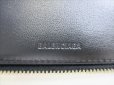 Photo10: BALENCIAGA Black Leather Bifold Round Zip Wallet Compact Wallet #8466