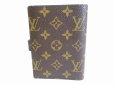 Photo2: LOUIS VUITTON Monogram Keepall Motif Small Ring Agenda Cover #8491 (2)