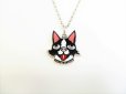 Photo2: GUCCI BOSCO & ORSO Sterling Silver 925 Dog Motif Necklace #8504 (2)