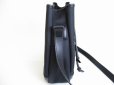 Photo4: HUNTING WORLD Black Canvas Leather Crossbody Bag Purse #8514