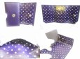 Photo8: GUCCI Interlocking G Purple Leather Dot Pattern 6 Pics Key Cases #8519