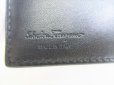 Photo10: Salvatore Ferragamo Gancini Black Leather Bifold Wallet #8524