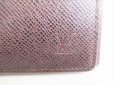 Photo12: LOUIS VUITTON Taiga Bordeaux Leather Small Ring Agenda Cover #8559