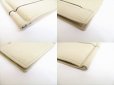 Photo7: BVLGARI Beige Leather Bifold Bill Wallet Purse #8573