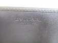 Photo10: BVLGARI Weekend PVC Canvas Leather Gray Business Card Case  #8584