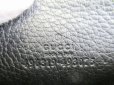 Photo10: GUCCI Logo Print Black Leather Coin Purse #8630