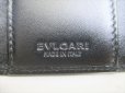 Photo10: BVLGARI Weekend Gray PVC Black Leather 6 Pics Key Cases #8632