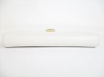 Photo6: BVLGARI White Agate Berry Tourmaline Leather Logo Clip Long Wallet #8672