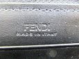 Photo10: FENDI Zucca Canvas Black Leather Round Zip Long Wallet #8676