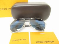 LOUIS VUITTON Damier Graphite Sunglasses Eye Wear Conspiration Pilot #8679