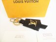 Photo1: LOUIS VUITTON Black Leather Cloche Cles Key Holder #8685 (1)