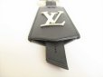 Photo2: LOUIS VUITTON Black Leather Cloche Cles Key Holder #8685 (2)