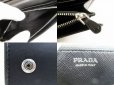 Photo9: PRADA Black Nylon Leather Bifold Long Wallet Purse #8688