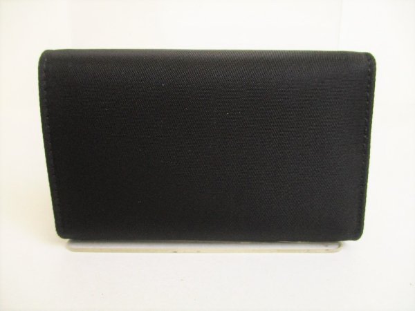 Photo2: PRADA Black Nylon and Leather 6 Pics Key Cases #8710