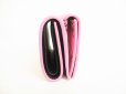 Photo3: BALENCIAGA Everyday Pink Leather Trifold Mini Wallet Purse #8716