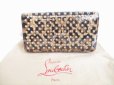 Photo1: Christian Louboutin Animal Patent Leather Long Wallet MACARON #8729 (1)