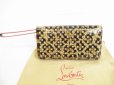 Photo12: Christian Louboutin Animal Patent Leather Long Wallet MACARON #8729