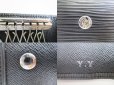 Photo9: LOUIS VUITTON Epi Black Leather Multicles 6 Key Cases #8732