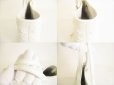 Photo7: Jimmy Choo Plastic Stars White Leather Tote Bag Purse SASHA S #8733