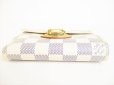 Photo5: LOUIS VUITTON Damier Azur Leather Trifold Wallet Purse Joey #8741