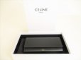 Photo12: CELINE Black Leather Large Flap Wallet Bifold Long Wallet #8742