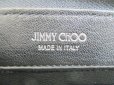 Photo10: Jimmy Choo Metal Stars Black Leather Round Zip Wallet FILIPA #8770