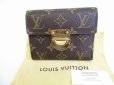 Photo1: LOUIS VUITTON Monogram Brown Leather Bifold Wallet Purse Koala #8787 (1)