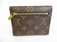 Photo2: LOUIS VUITTON Monogram Brown Leather Bifold Wallet Purse Koala #8787 (2)