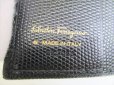 Photo10: Salvatore Ferragamo Vala Black Leather Bifold Long Wallet #8791