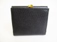 Photo2: Salvatore Ferragamo Vala Black Leather Bifold Long Wallet #8791 (2)