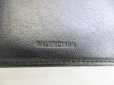 Photo10: BALENCIAGA Black Leather Bifold Wallet Compact Wallet #8801