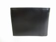 Photo2: DOLCE&GABBANA Black Leather Bifold Wallet Purse #8808 (2)