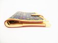 Photo5: LOUIS VUITTON Multicolor Black Leather Small Ring Agenda Cover #8811