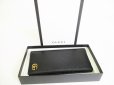 Photo12: GUCCI Marmont G Black Leather Bifold Long Wallet Purse #8838