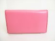 Photo2: miu miu Pink Red Soft Calf Leather 6 Pics Key Cases #8845 (2)