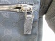 Photo12: GUCCI Black GG Canvas Waist Packs Belt Bag Body Bag Purse #8910