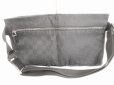 Photo2: GUCCI Black GG Canvas Waist Packs Belt Bag Body Bag Purse #8910 (2)