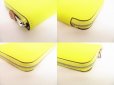 Photo7: HERMES Lime Veau Epson SILK'IN LINE Round Zip Wallet Azap Long #8936