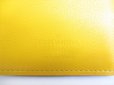 Photo10: LOUIS VUITTON Yellow Taurillon Leather Portefeuille Brazza Wallet #8962