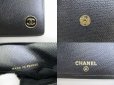 Photo10: CHANEL CC Logo Black Leather Bifold Wallet Compact Wallet #8968