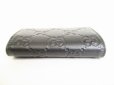 Photo6: GUCCI Guccissima Black Leather 6 Pics Key Cases #8976