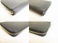 Photo7: LOUIS VUITTON Epi Black Leather Zippy Organizer Round Zip Wallet #8985