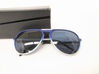 Dior Homme Aluminum Frame Blue Lens Sunglasses Eye Wear #8991